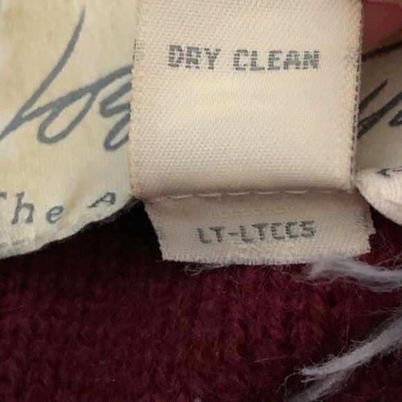 Vintage 60s Lord & Taylor Wool Jacket Burgundy Size M - Picture 8 of 9